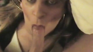Mouthfucked Crossdresser Cumslut 4