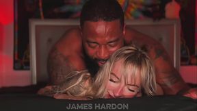 Wifey Blonde Hotwife submits to bbc interracial