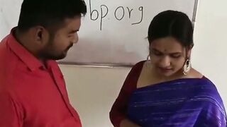 Mewly Sexy Teacher With Young Student Romantic Sex In ClassRoom