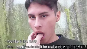 Cute Pierced Latino Twinkie Gets Hot Glue All Over His Face