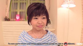 Kaho Miyazaki shows us her pink pussy spread open