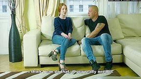 Redhead Mila Loves Big Cock