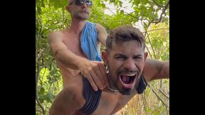 Peguei este puto novamente numa trilha e desci rola nele