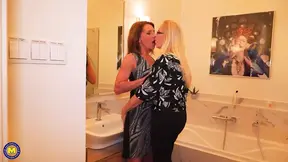 Hot Mature Moms Share Toy Boy At Steamy Sex Party Orgy