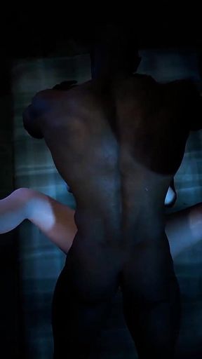 Megabyte Goddess with Bigtits - 3D Animation Hentai