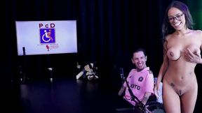 veja a entrevista safada e cheia de putaria com a alice vasconcelos e olhar sobre rodas no porn cast brazil - parte 2 (watch on: sheer/red)