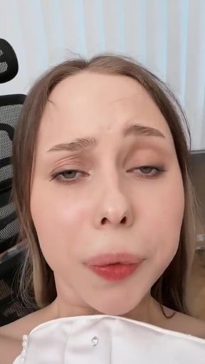 LOAN4K. A young Blonde shows off her Tight Pussy to get a Loan   Clip 2