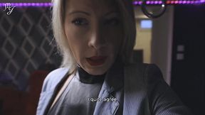 Part 1: Pantyhose Tease: I Forbid My Slave to Cum: Can He Endure Edging? Mistress Julia