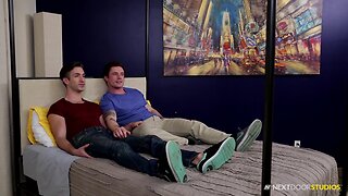 Nextdoorbuddies markie more visits argentinian backside