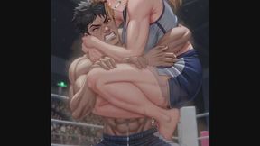 Extreme Anime Wrestling: Total Women vs Men Domination - AI Generated