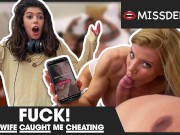 My WIFE FUCKS my affair after she CAUGHT ME CHEATING: LARA DE SANTIS +ELISABETTA ZAFFIRO - MISSDEEP