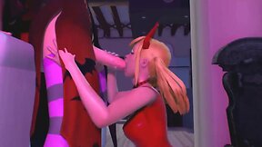 Halloween tgirl sex - t-girl fucks sexy baby, 3d futari hentai porno