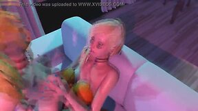 Halloween tgirl sex - t-girl fucks sexy baby, 3d futari hentai porno
