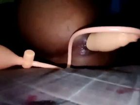 Sissy friska with dildo