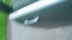 mon bukkake a la voiture