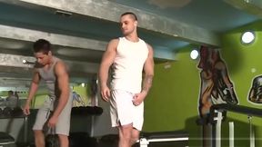 Muscle coach gang bang