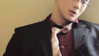 Asian Jerk-Off Challenge #2 - Big Dick Asain Guy Jacks Off For The Win