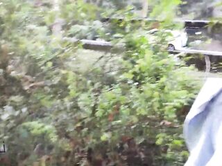 I knew this playgirl in the woods and I screwed her in the bushes! Kylei Ellish and Wllian Vegas