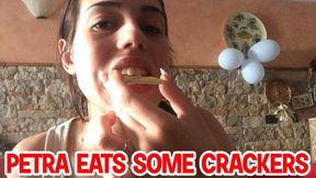 Petra eats some crackers - FULL HD