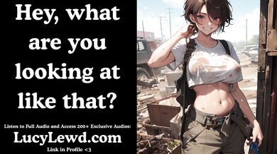 Hey, what are you looking at like that? - ASMR Audio