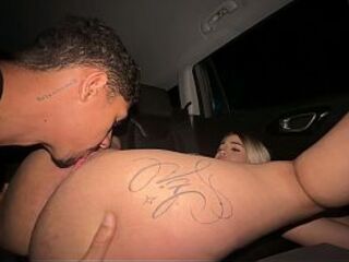 The Uber driver had sex with the married woman during a ride, and ejaculated twice inside her cunt and on her face.