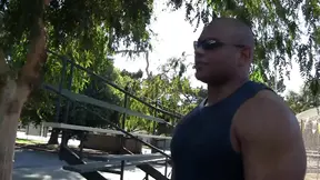 Big Tit Blonde BBW takes on massive black cock