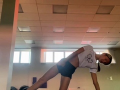 Gina Gerson yoga fetish
