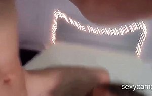 Cute slim teen blonde takes hard cock in her tight asshole live at sexycamx