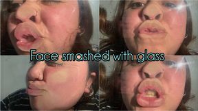 Wet encounter between the glass and my face