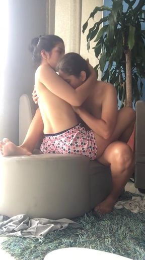 I Fuck My Girlfriend And We Scissor At My Stepdads House