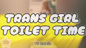 Trans Toilet & Shower Compilation - TS Estella Babe
