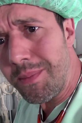 Pussy controll in the hospital...threesome pussy fucking