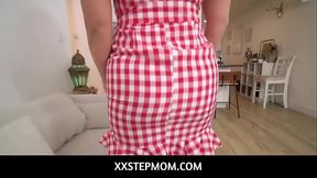 XXStepmom  -  Stepmom Kisses Her Stepson'_s Dick After His Ex Tries To Bite It Off