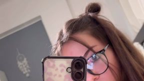 Social Media Creator @shyemilybaby @Teasing and #Glasses #Brunette #Teen #Sexy video sex nsfw | Tik.Porn