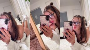 Social Media Creator @shyemilybaby @Teasing and #Glasses #Brunette #Teen #Sexy video sex nsfw | Tik.Porn