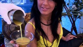 Good looking German slut gets her asshole stretched by a thick cock