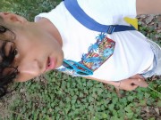 2 times peeing in a park