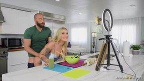 Oral movie with energetic Kali Roses from Brazzers Exxtra