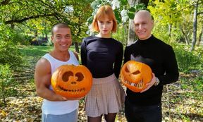 Dolly Dyson No Nut November Part 1 - Double Penetration Threesome While Cuckold Partner Cries