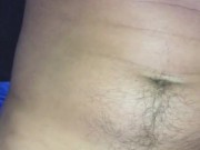 Bushy Uncut Cock POV webcam