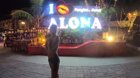 ”Amateurs enjoy fire show & sex at home after with booty Thai GF”