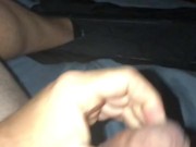 Cumshot Compilation as Horny Daddy Cums three times today while camping solo