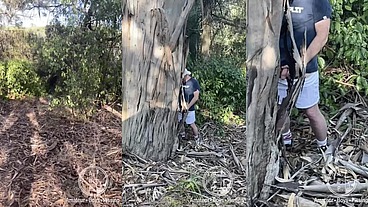 Amateur Straight Boy Caught Peeing Outdoors
