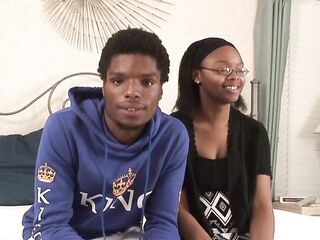 Amateur black sweetheart gets banged hard by her boyfriend