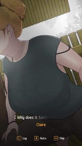 Jaw-dropping moment from &quot;Hot Interracial Cuckolding Hentai Game- Blowjob and Sex&quot;