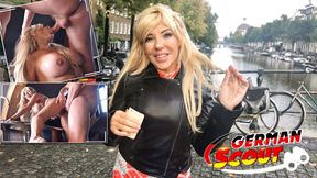 GERMAN SCOUT - FIT MATURE MONICA PICKED UP AND FUCKED ON STREET