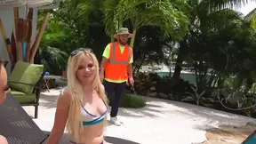 Alessia Luna & Friend Seduce & Deeply Enjoy Sucking a Hard Cock Together