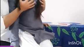 Miss India Fucking His Real StepFather Indian Sex