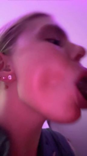 Alpha cums on my goddess boobs
