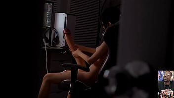 Asian Transgender Futa Babe Jerks Off And Cums Everywhere, Transgender Peach Creams Rosalina&rsquo_s Futa Ass